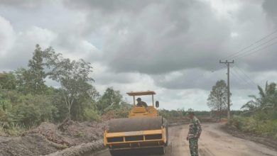 Satgas TMMD ke-119 Mulai Pemadatan Jalan Penghubung antar Dusun di Desa Tepus 4 IMG 20240302 WA0077