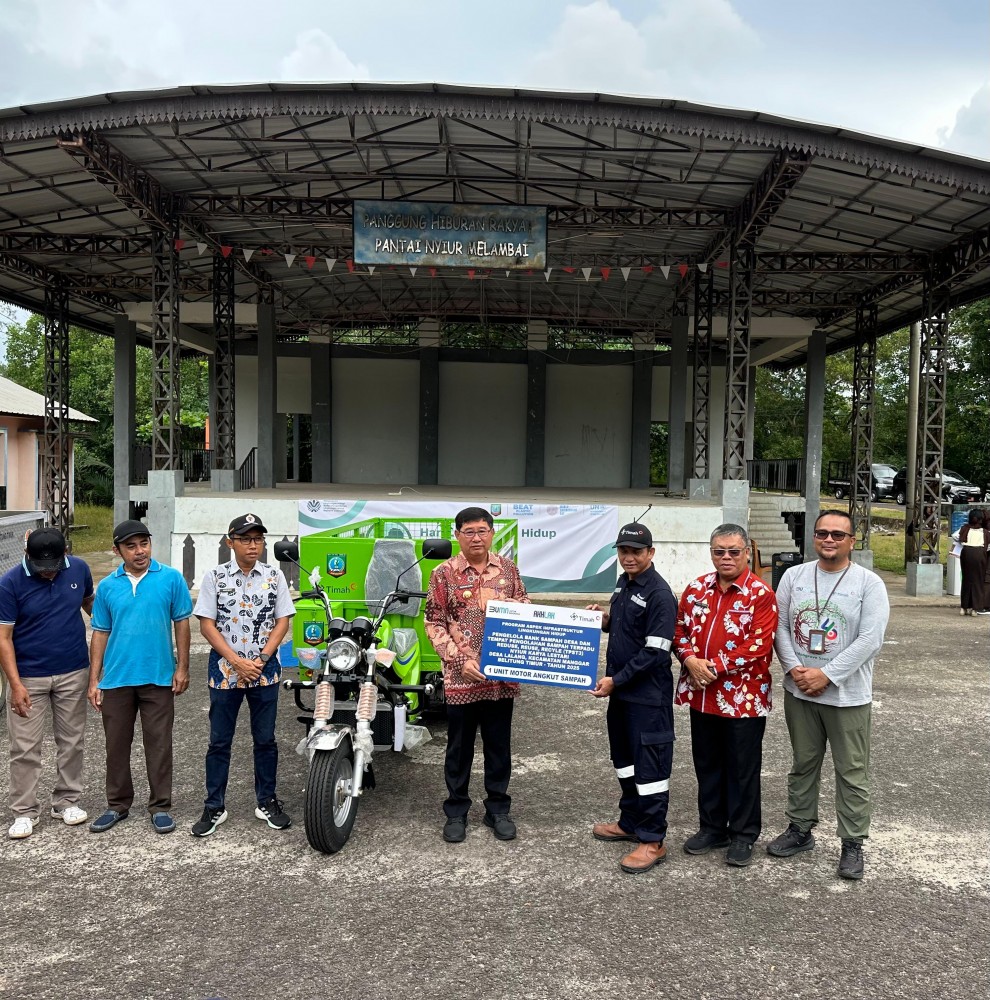 PT Timah Dukung Pengelolaan Sampah di Belitung Timur melalui Bantuan Motor Roda Tiga 5 6847ee7a0cfee
