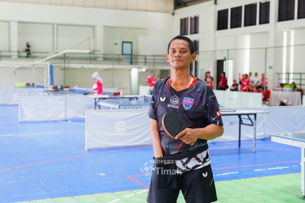 Fahrul, Gardener PT Timah yang Juara di Meja Tenis 5 689578deebc05