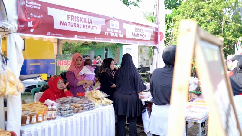 Pekan Sehat HUT ke-49 PT Timah Gerakkan UMKM dan Ekonomi Lokal 7 68c3928d0dddf