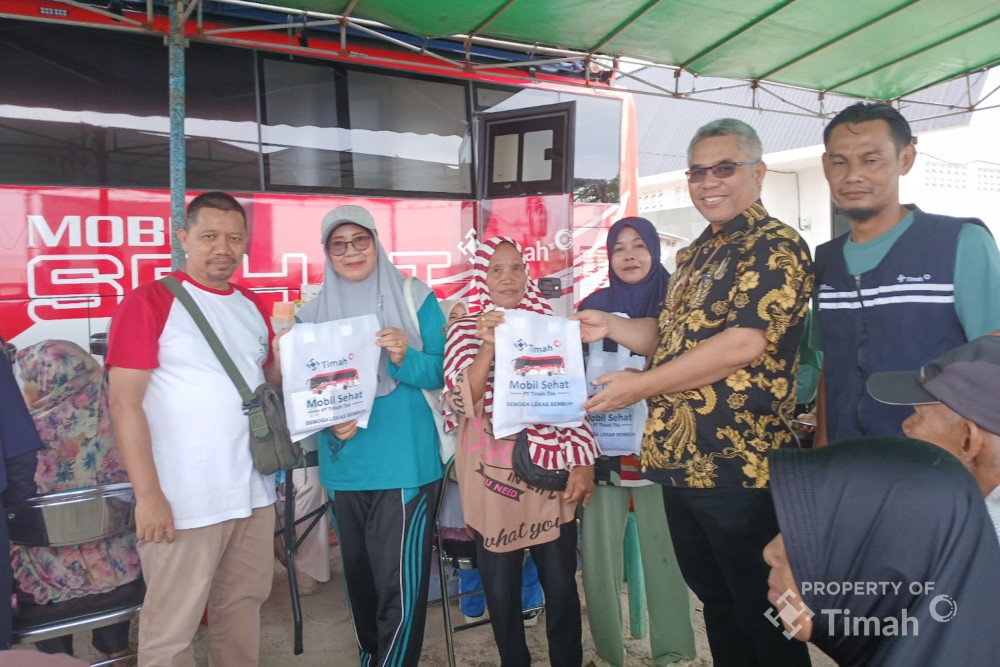 Bozem Mentok Ramai, Mobil Sehat PT Timah Datang Membawa Kepedulian 7 68fc398922c8c